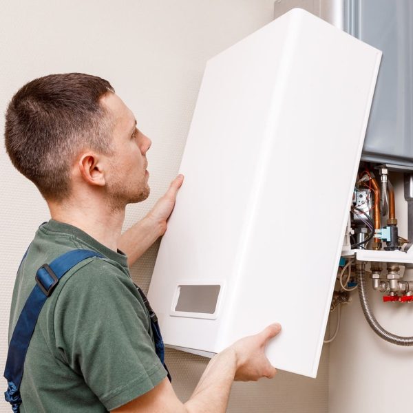 Plumber attaches Trying To Fix the Problem with the Residential